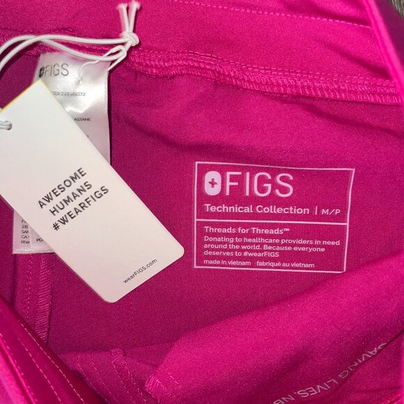 Figs Raspberry Sorbet Jogger Scrubs Size MP - Picture 2 of 3